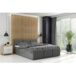 Čalúnená posteľ PANAMA XT 160x200cm výklopná grafit - grafit